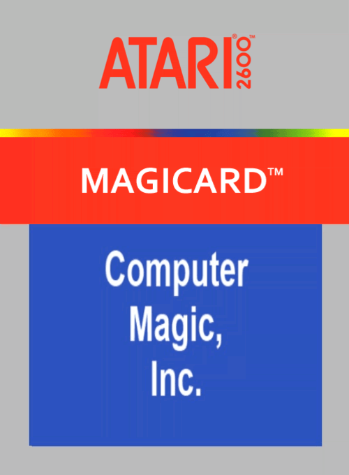 Magicard box art for Atari 2600